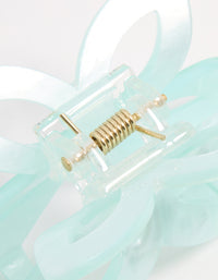 Blue Acrylic Butterfly Claw Clip - link has visual effect only