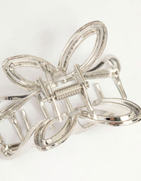 Silver Butterfly Claw Clip - link has visual effect only
