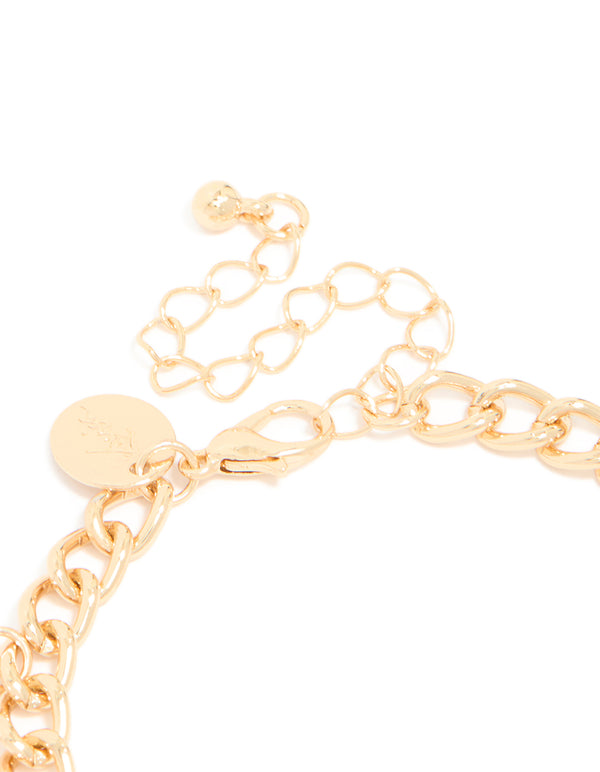 ＊love jewelryページ＊ Gold Open Heart & Pearl Bracelet Pack - Lovisa
