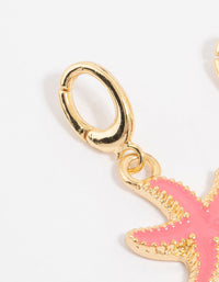 Gold Plated Coral & Chilli Charms 3-Pack - link has visual effect only
