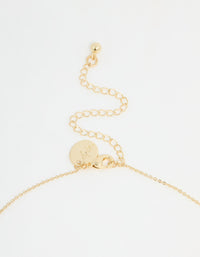 Gold Plated Dream Catcher Necklace - link has visual effect only