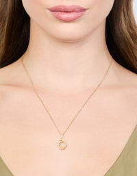 Gold Plated Milky Way Pendant Necklace - link has visual effect only