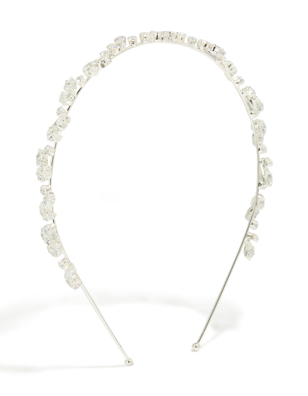 Silver  Wavy Vine Headband