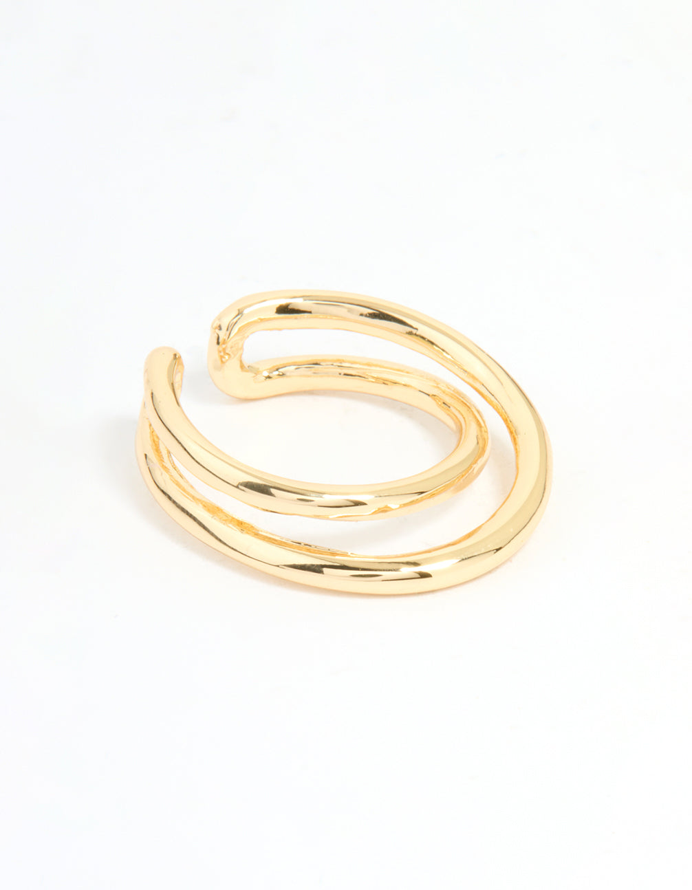 Gold Plated Open Band Ring