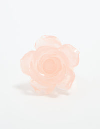 Rose Gold Large Rosette Ring - link has visual effect only