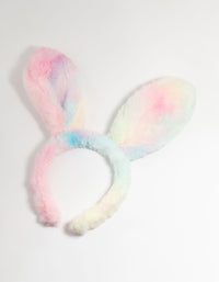 Kids Pastel Fabric Bunny Ears Headband - link has visual effect only