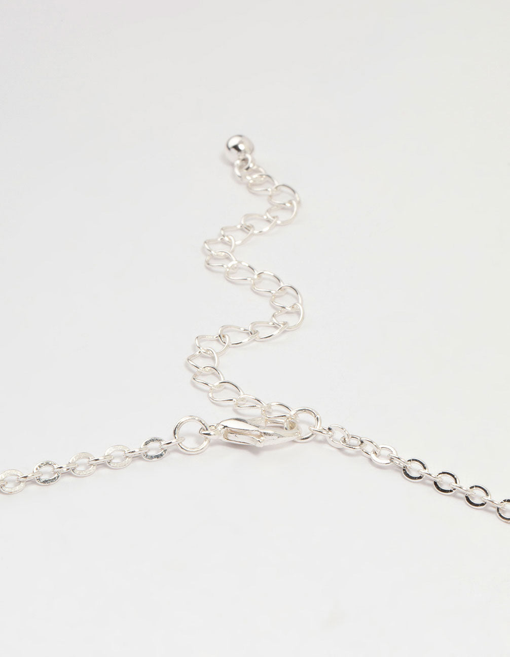 Silver Thin Choker Necklace
