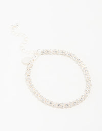 Silver Plated Diamante Fireball Bracelet - link has visual effect only