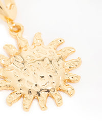 Gold  Molten Sun Charm - link has visual effect only