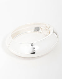 Silver Wide Wrist Cuff - link has visual effect only