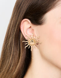 Gold Celestial Star Earrings - link has visual effect only