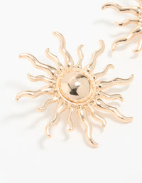 Gold Celestial Star Earrings - link has visual effect only