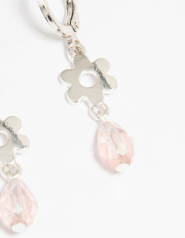 Silver Flower & Butterfly Mixed Earring Stack 6-Pack