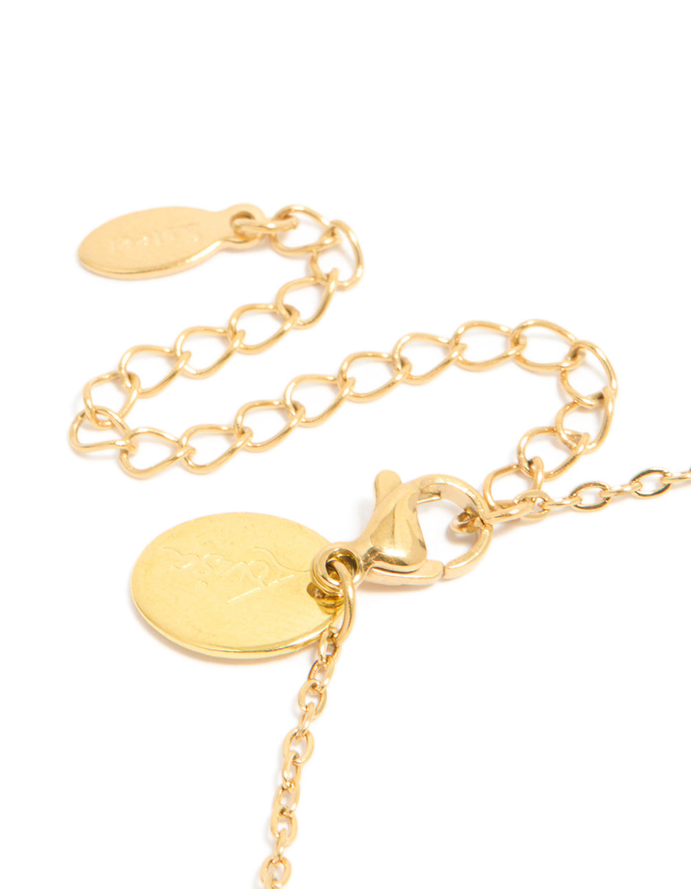 Waterproof Gold Plated Stainless Steel Flower Station Bracelet