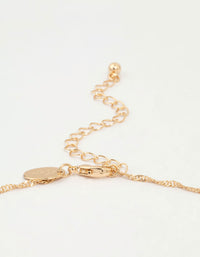 Gold Evil Eye Pendant Necklace - link has visual effect only