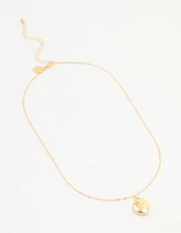 Gold Plated Celestial Pendant Necklace - link has visual effect only