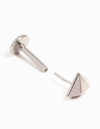 Titanium Diamond Shaped Flat Back Stud - link has visual effect only