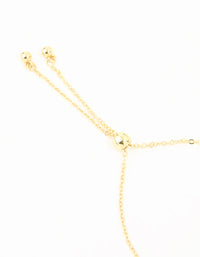 Gold Plated Cubic Zirconia Pearl Semi Precious Butterfly Toggle Bracelet - link has visual effect only