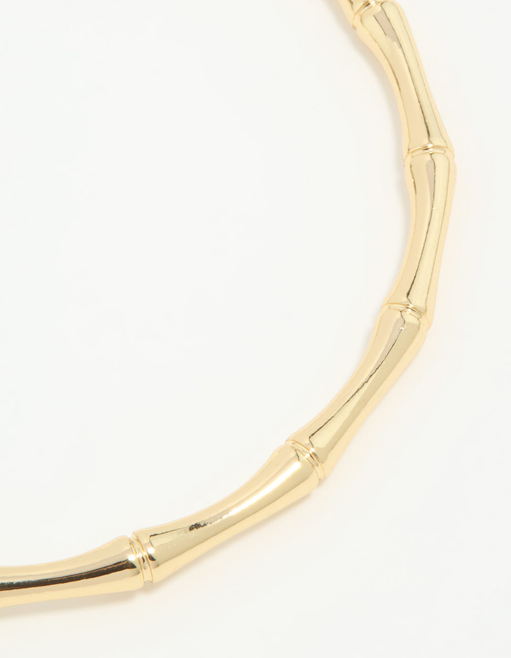 Gold Plated Bamboo Bangle