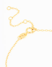 Gold Plated Sterling Silver Cubic Zirconia Infinity & Heart Bracelet - link has visual effect only