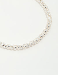 Silver Mixed Chains Bracelet 3-Pack - link has visual effect only