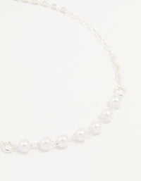 Silver Diamante Bow & Heart Bracelets 3-Pack - link has visual effect only