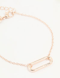 Mixed Metals Diamante Oval Centre Bracelets 3-Pack - link has visual effect only