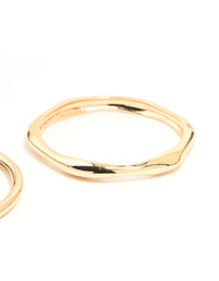 Gold Organic Bangles 2-Pack - link has visual effect only