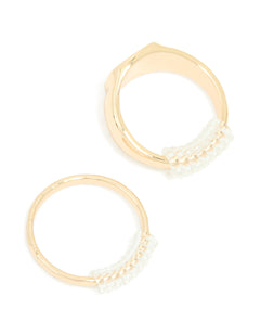 Discover a white ring adjuster front view