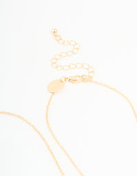 Kids Gold BFF Heart Necklaces 2-Pack - link has visual effect only