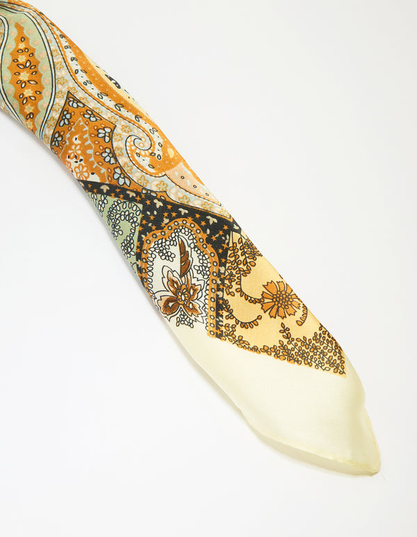 Paisley Western Fabric Scarf