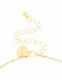 Gold Plated Heart Pendant Necklace - link has visual effect only