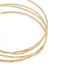 Gold Plated Wire Arm Cuff - link has visual effect only