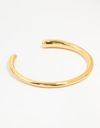 Gold Organic Open Wrist Cuff - link has visual effect only