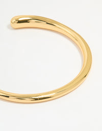Gold Organic Open Wrist Cuff - link has visual effect only