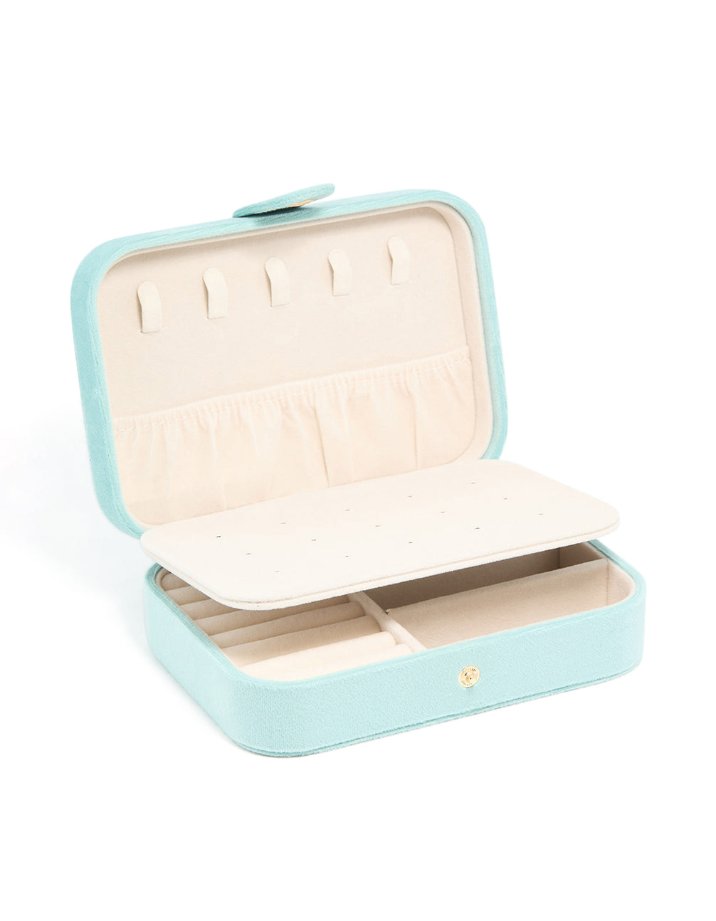 Turquoise Rectangle Jewellery Box