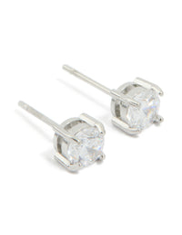 Surgical Steel 5mm Prism Stud Earrings - link has visual effect only