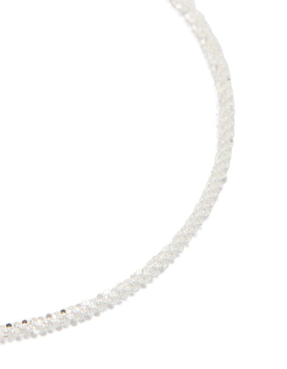 Sterling Silver Cubic Zirconia Shimmer Bracelet