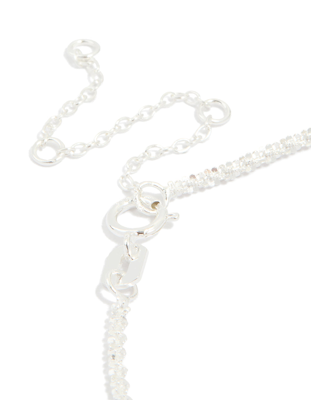 Sterling Silver Cubic Zirconia Shimmer Bracelet