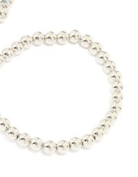 Silver Ball Stretch Bracelet 3-Pack - link has visual effect only