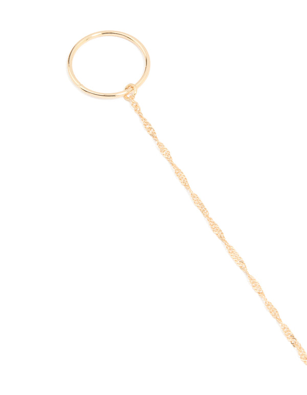 Gold Singapore Hand Chain