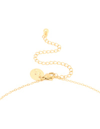 Gold Plated Freshwater Pearl Station Y-Necklace - link has visual effect only