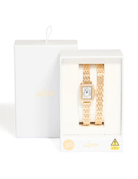 Gold Diamante Mini Double Strap Watch - link has visual effect only