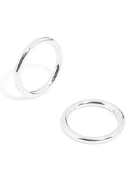Waterproof Stainless Steel Sleeper Earrings 10MM - link has visual effect only
