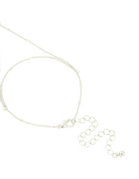 Silver Fine Silver Chain Hand Chain - link has visual effect only