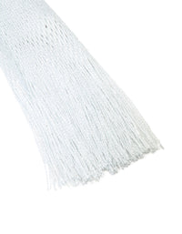Silver Fabric Draped Scarf - link has visual effect only