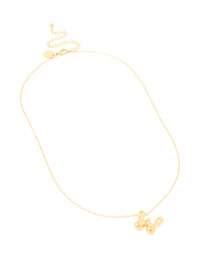 Waterproof Gold Plated Stainless Steel Large Bubble Letter W Necklace - link has visual effect only
