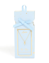 Gold Plated Brass Cubic Zirconia Letter Y Necklace - link has visual effect only