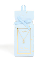 Gold Plated Brass Cubic Zirconia Letter Z Necklace - link has visual effect only