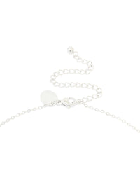 Waterproof Stainless Steel Large Bubble Letter E Necklace - link has visual effect only